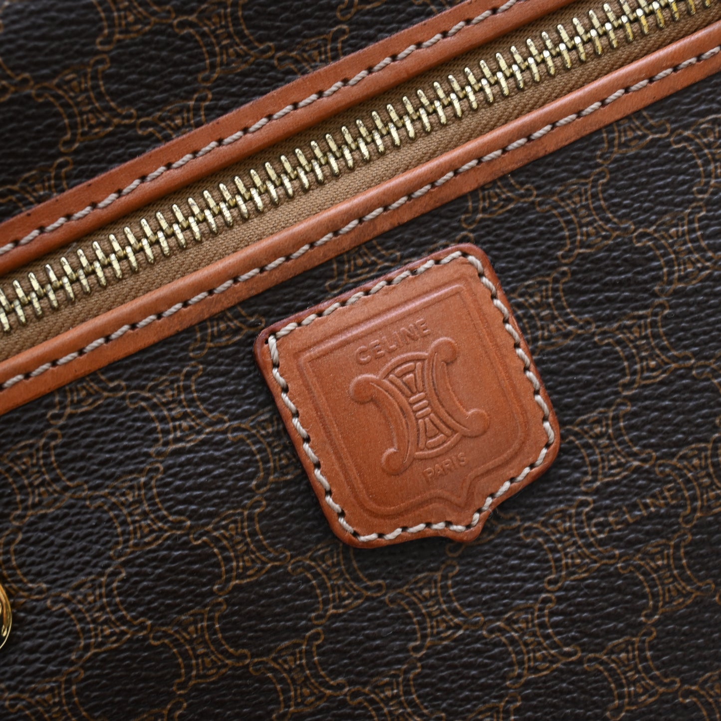 Celine Triomphe Macadam Crossbody Bag