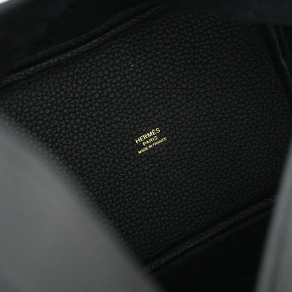 Hermes Picotin Lock 18 Noir GHW
