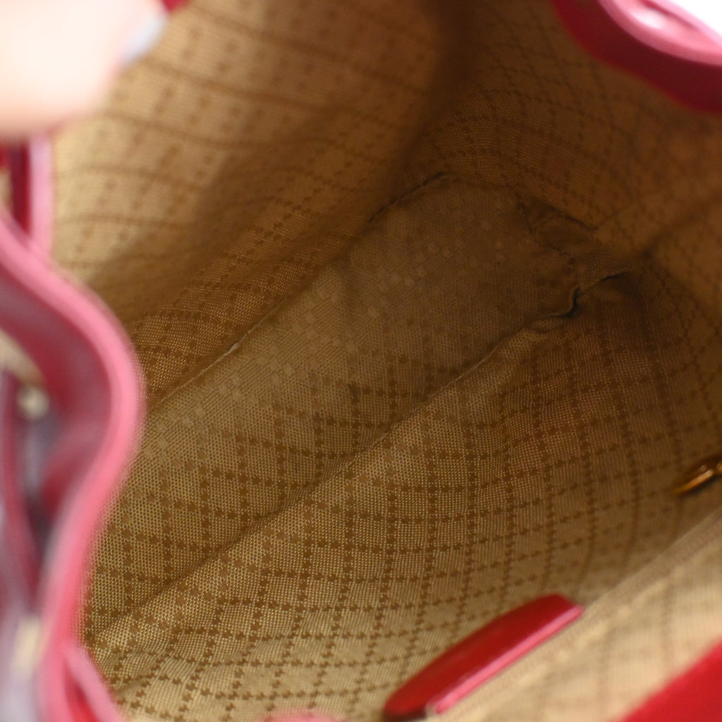 Gucci Bamboo Handle Mini Backpack - Leluxe Vintage Sdn. Bhd.