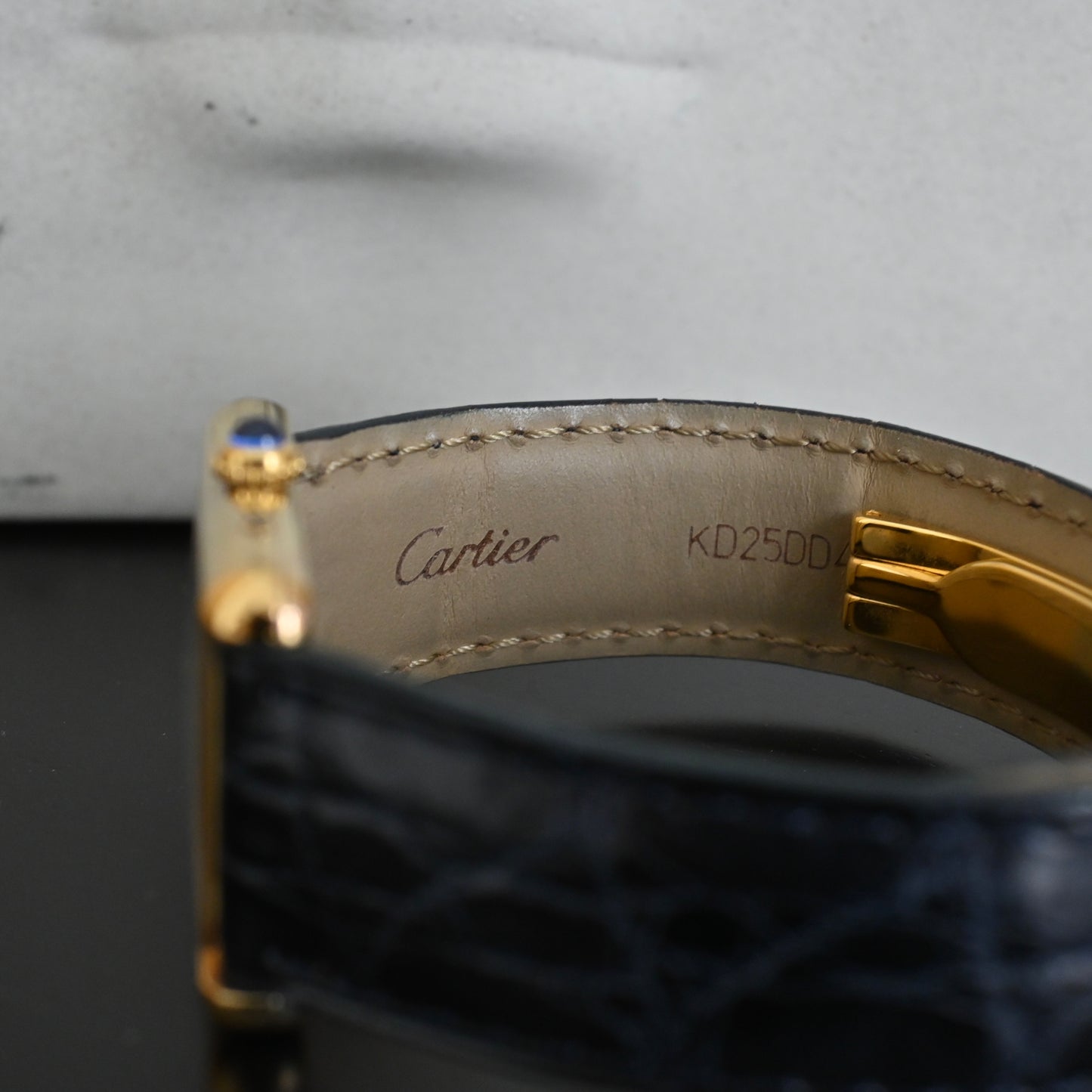 Must de Cartier Tank Vermeil Trinity