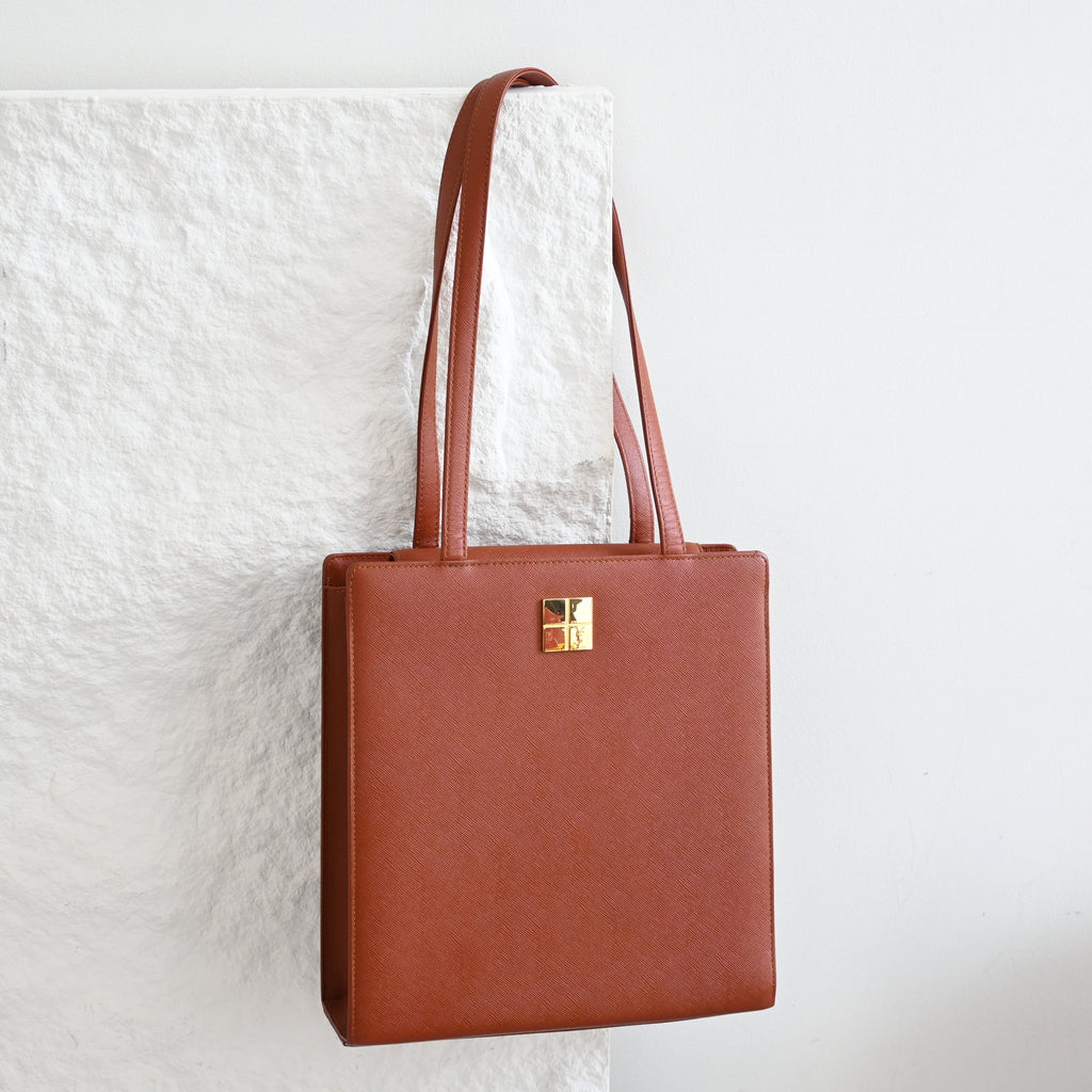 YSL Vintage Tote Shoulder Bag - Leluxe Vintage Sdn. Bhd.