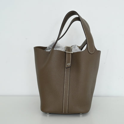 Hermes Picotin 18 PHW Eutope Stamp Z