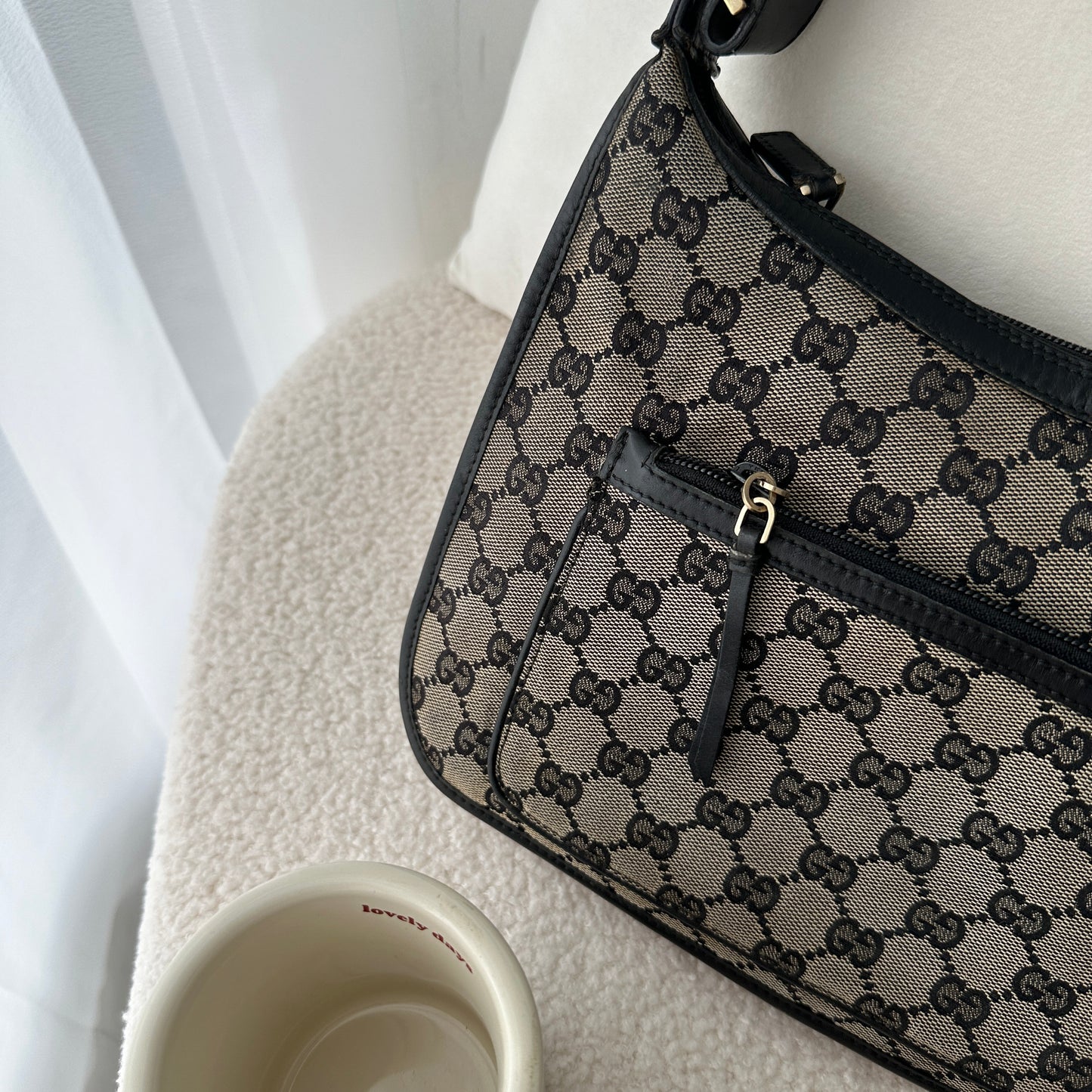 Gucci Monogram Shoulder Bag