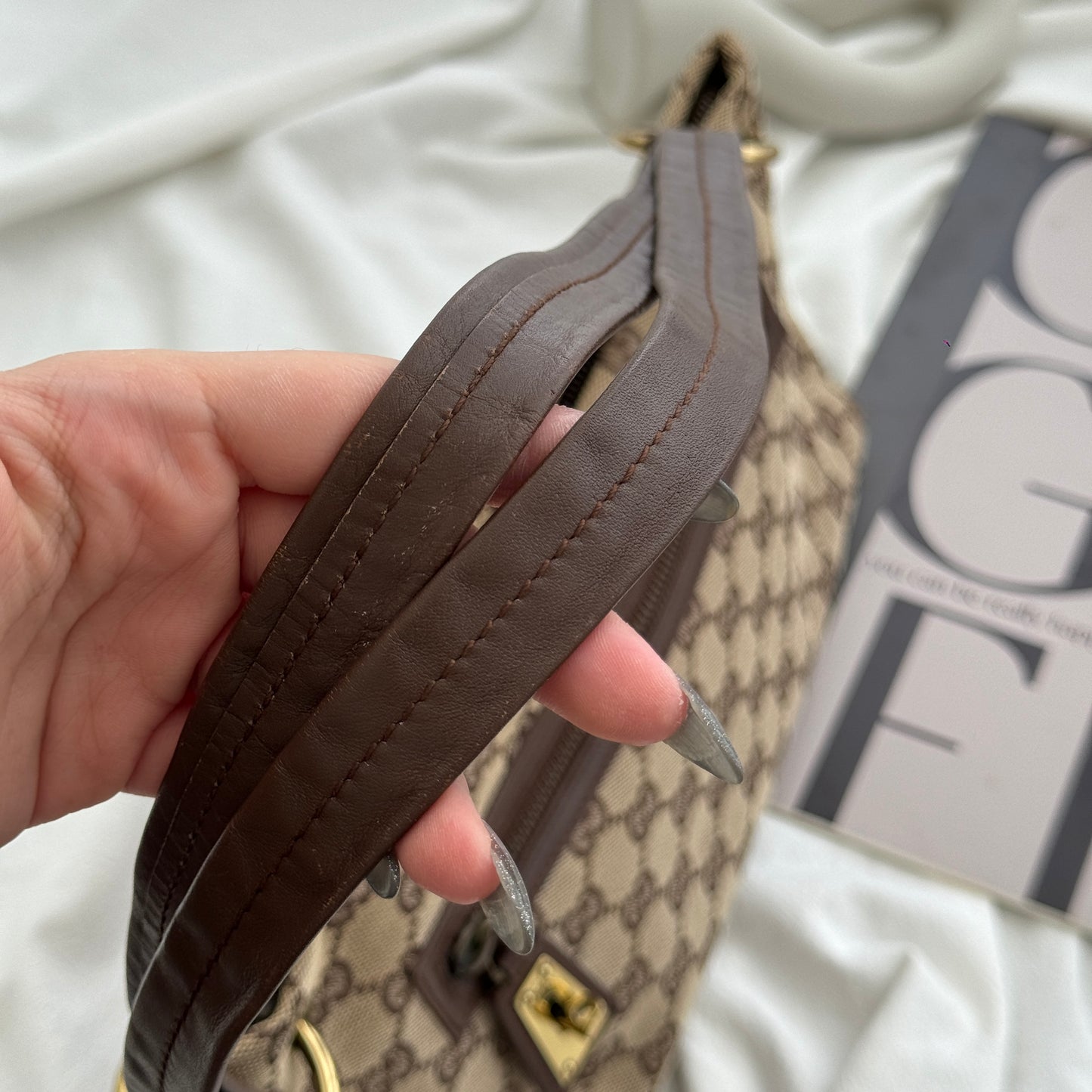 Gucci GG Canvas Monogram Shoulder Bag