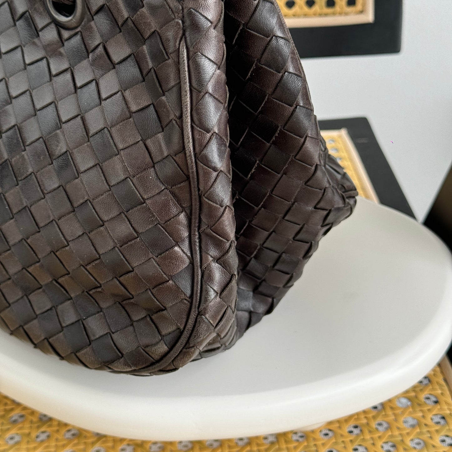 Bottega Veneta Intrecciato Leather Tote Bag