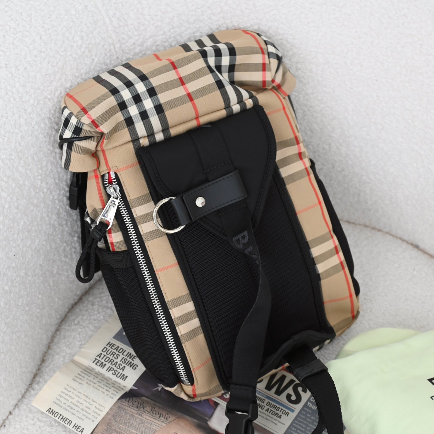 Burberry Leo Beltbag Check Pattern