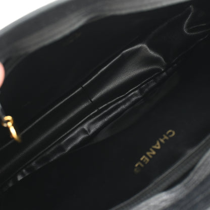 Chanel Triple CC Logo Chain Tote with Gold Ball