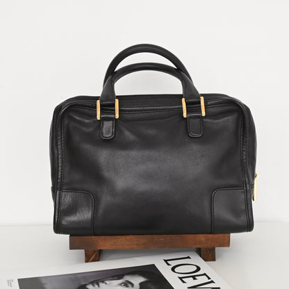 Loewe Amazona 27 Black Nappa Calfskin