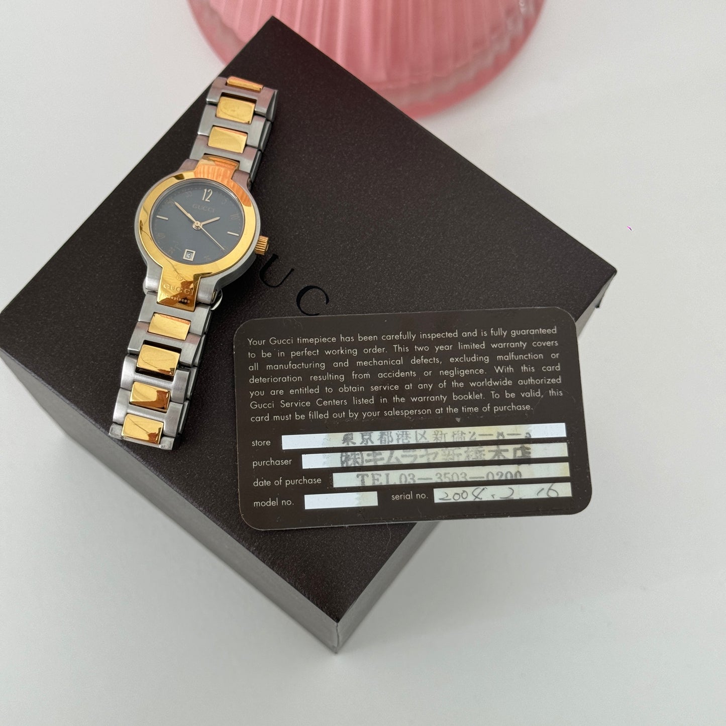 Gucci Watch 8900L Date