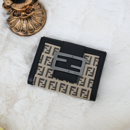 Fendi Zucchino Bi-fold Wallet