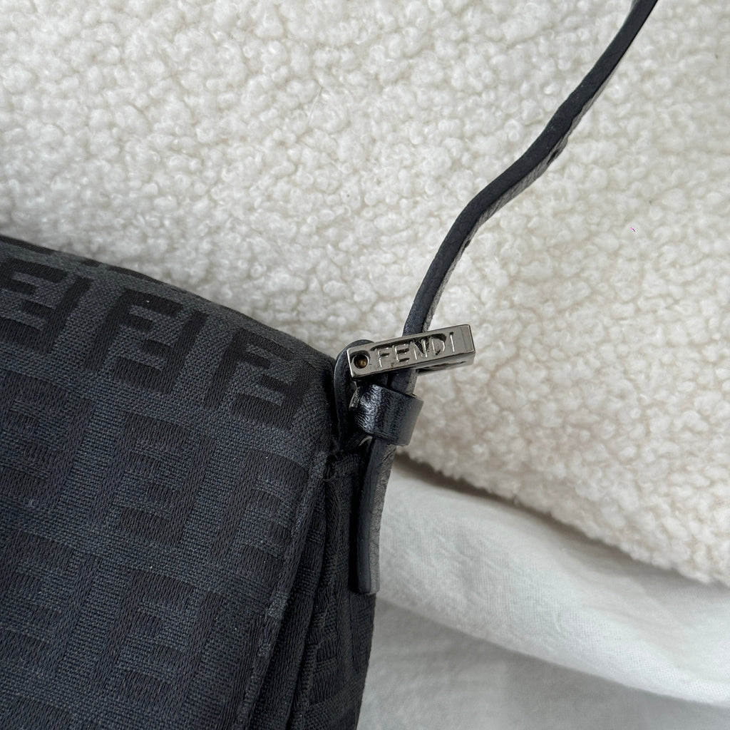 Fendi Zucchino Mini Mamma Baguette - Leluxe Vintage Sdn. Bhd.