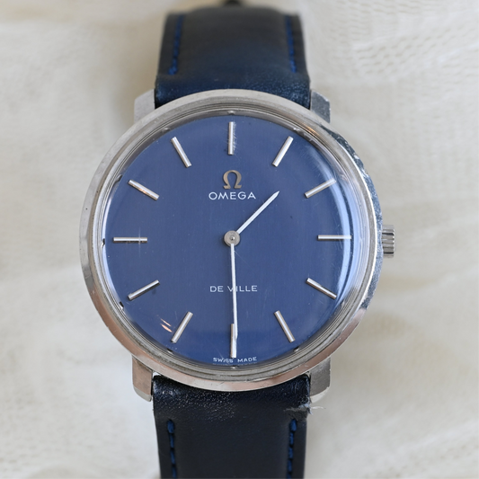 Omega De Ville Blue Dial 1970's