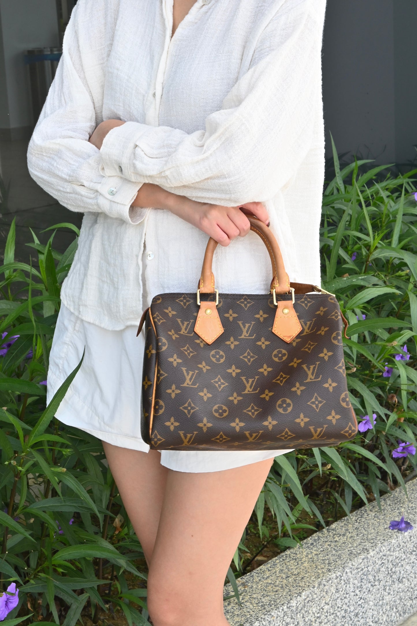 Louis Vuitton Speedy 25 in monogram