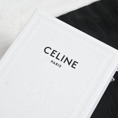 Celine Small Flap Triomphe Trifold Wallet