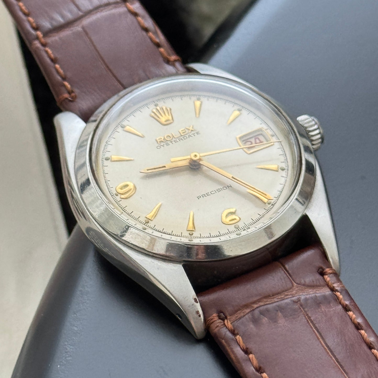 Rolex Oysterdate Precision Ref 6494