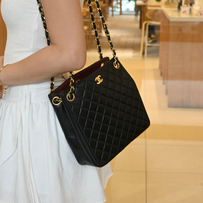 Chanel Chain Mini Tote Lambskin