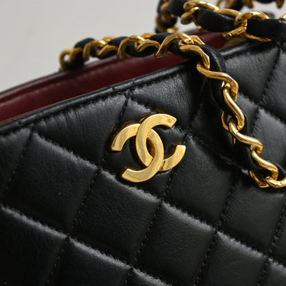 Chanel Chain Mini Tote Lambskin