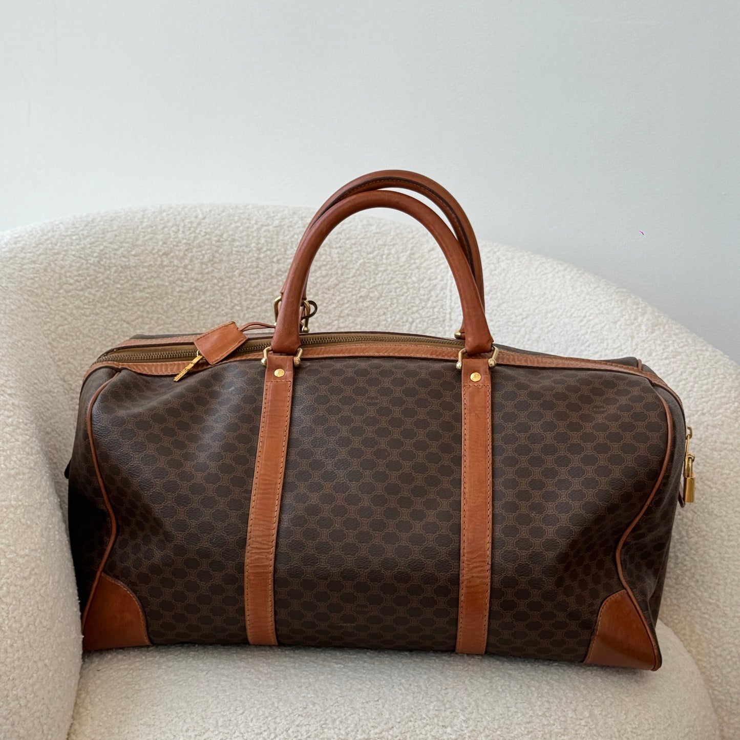 Celine Vintage Duffle Bag 45 - Leluxe Vintage Sdn. Bhd.