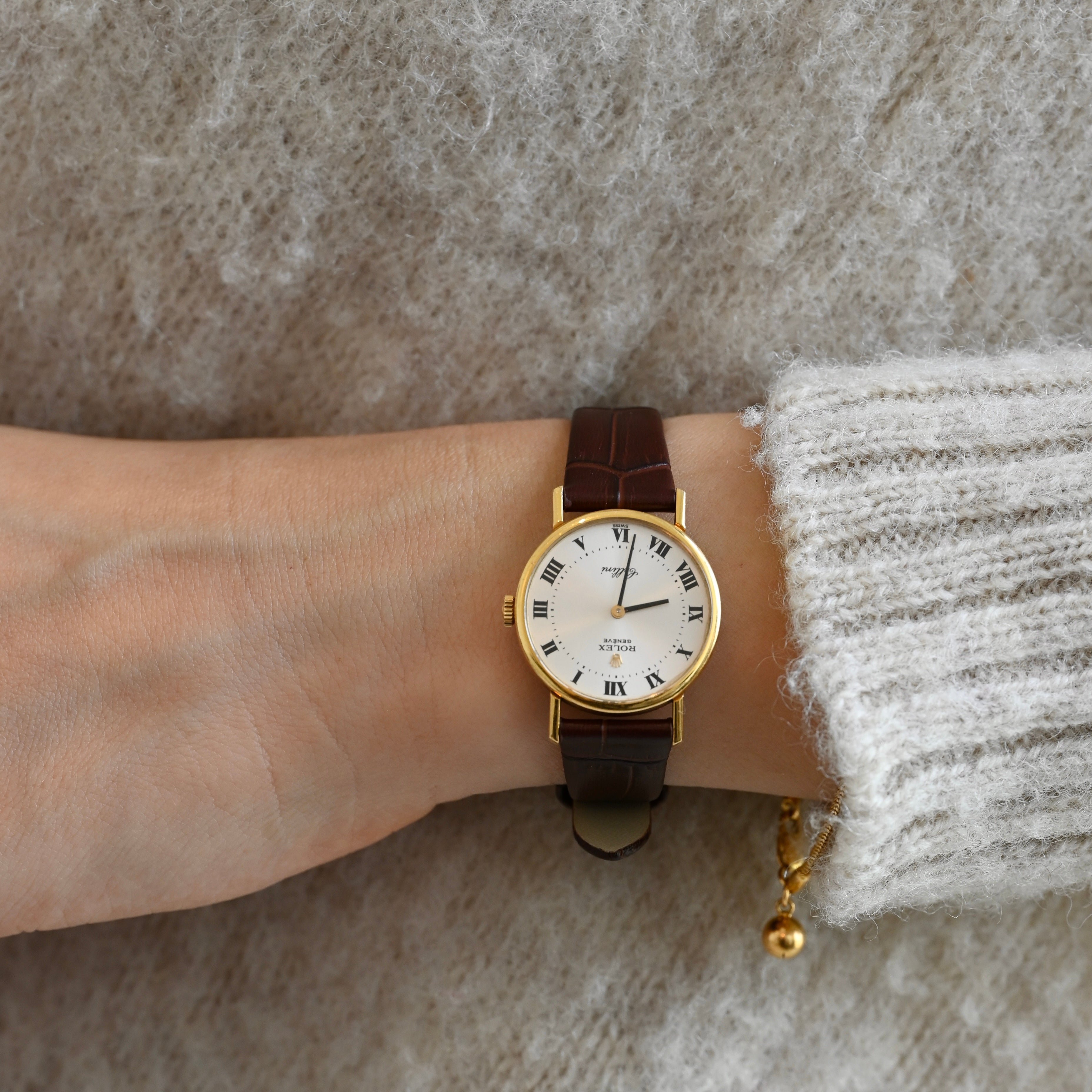 Rolex Cellini 5109 Yellow Gold 18K - Leluxe Vintage Sdn. Bhd.