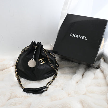 Chanel Bucket Bag Lambskin Vintage