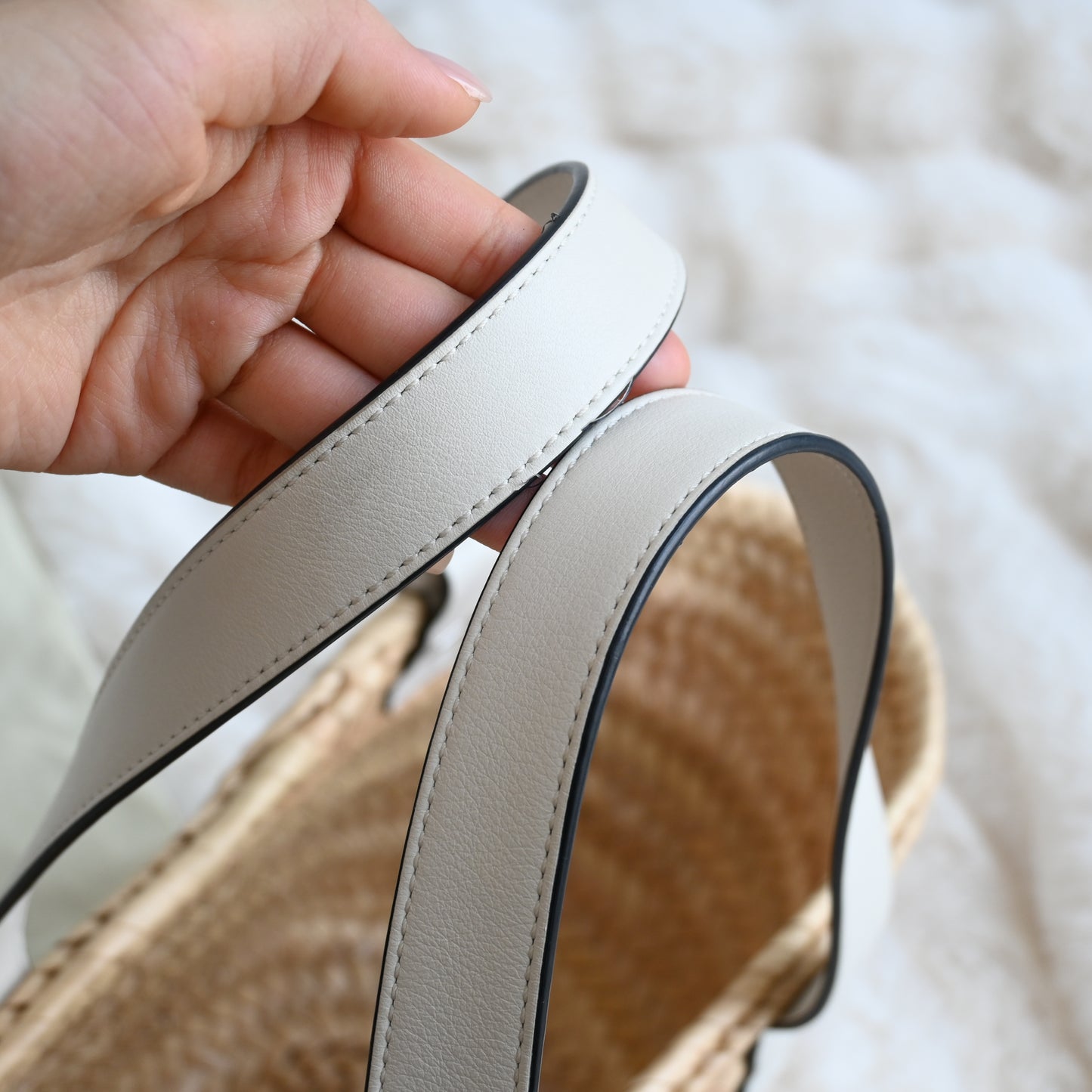 Loewe Basket Raffia Bag