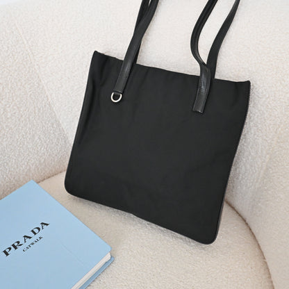 Prada Nylon Tote Black