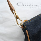 Dior Mini Saddle Denim Bag - Leluxe Vintage Sdn. Bhd.