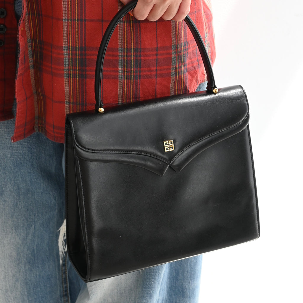 Givenchy Top Handle Kelly Handbag - Leluxe Vintage Sdn. Bhd.