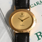 Rolex Cellini 4081 18K Yellow Gold - Leluxe Vintage Sdn. Bhd.