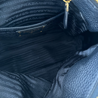 Prada Tessuto Vitello Daino Tote