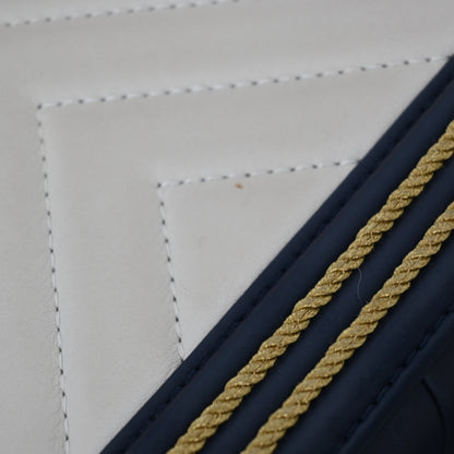 Chanel Cruise Chevron Boy Old Medium Braided Flap