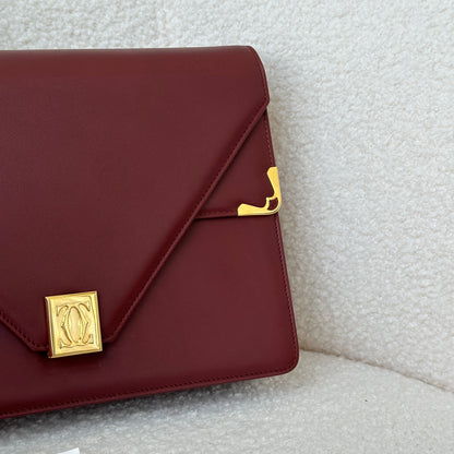 Must de Cartier Messenger Bag in Bordeaux