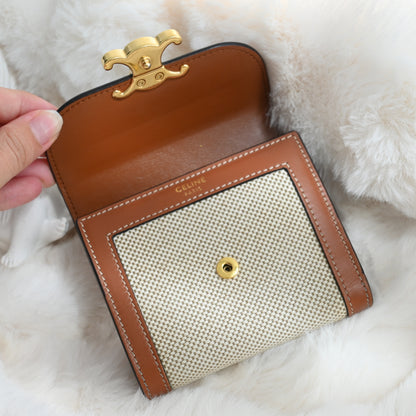 Celine Small Flap Triomphe Wallet