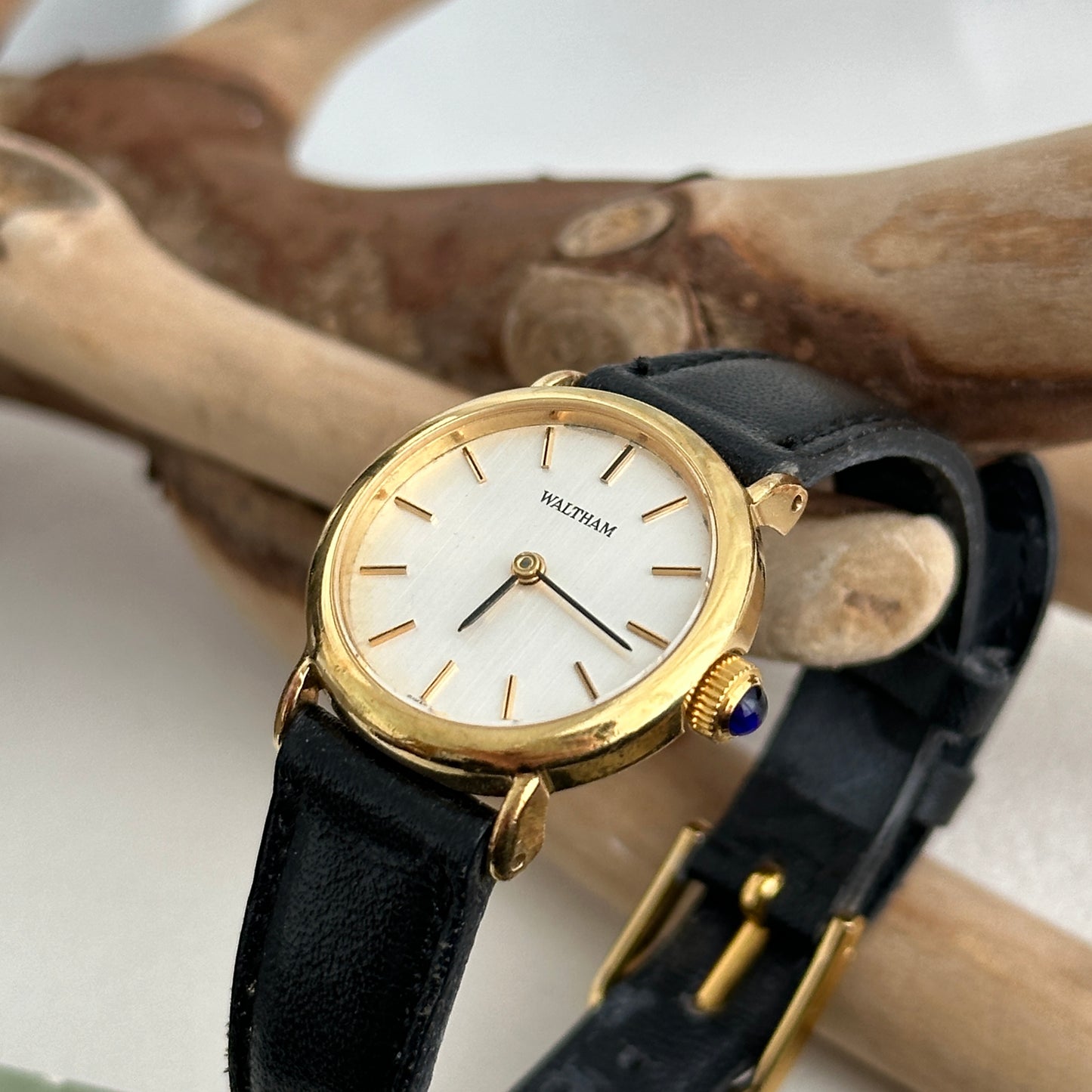 Waltham White Dial Watch