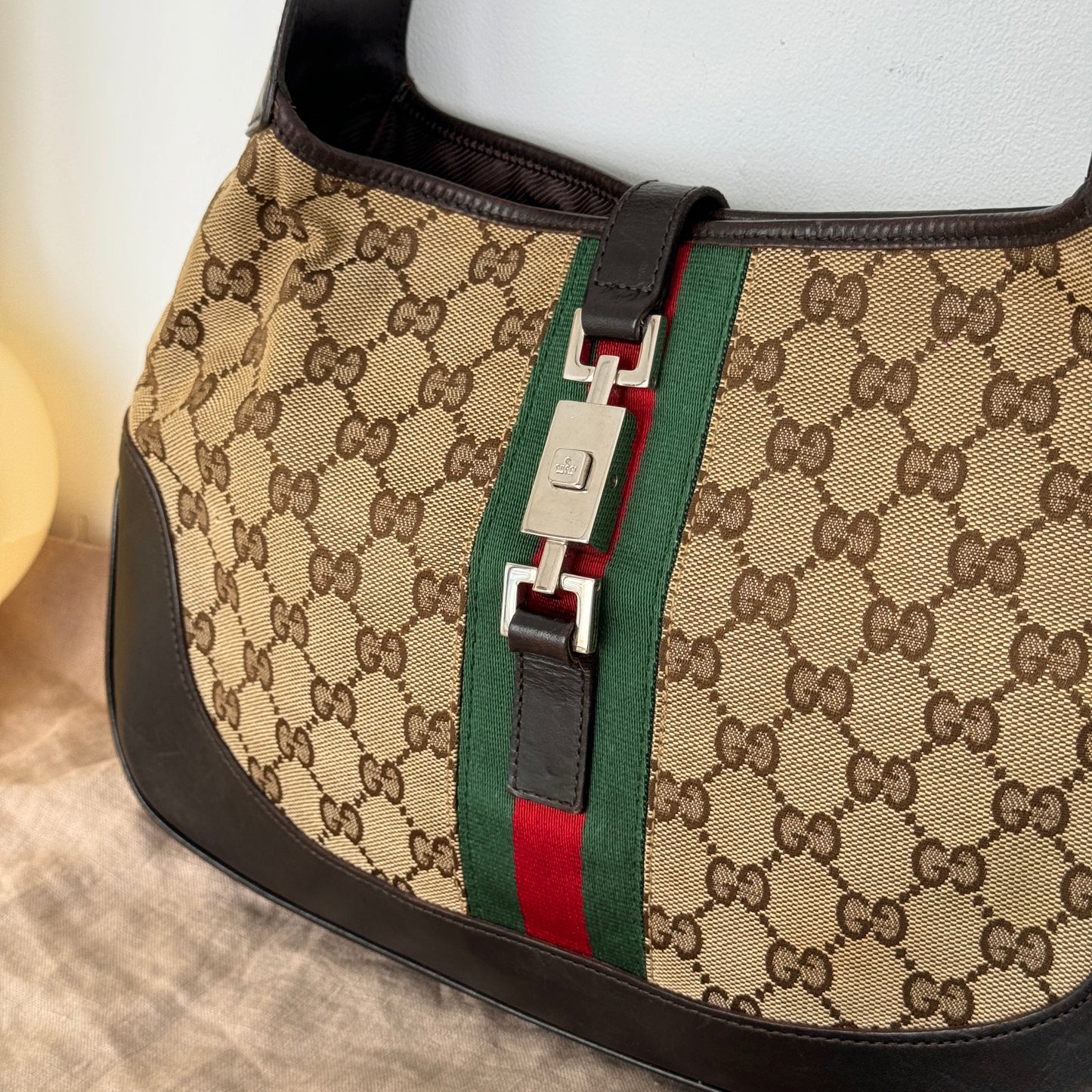 Vintage Gucci O Jackie Hobo Bag