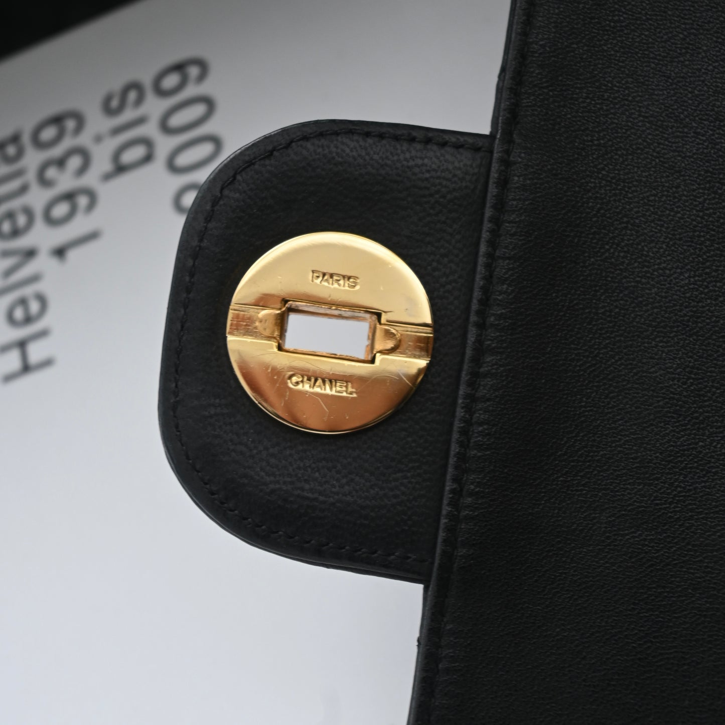 Vintage Pre 80s Chanel Double Flap CF 25cm