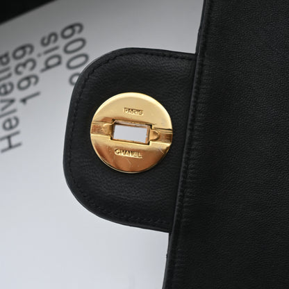 Vintage Pre 80s Chanel Double Flap CF 25cm