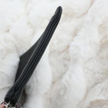 Dior Black Leather Small Pouch - Leluxe Vintage Sdn. Bhd.