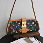 Louis Vuitton x Takashi Murakami Black Multicolour Shirley - Leluxe Vintage Sdn. Bhd.