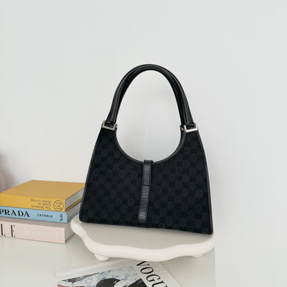 Gucci Jackie Black Canvas