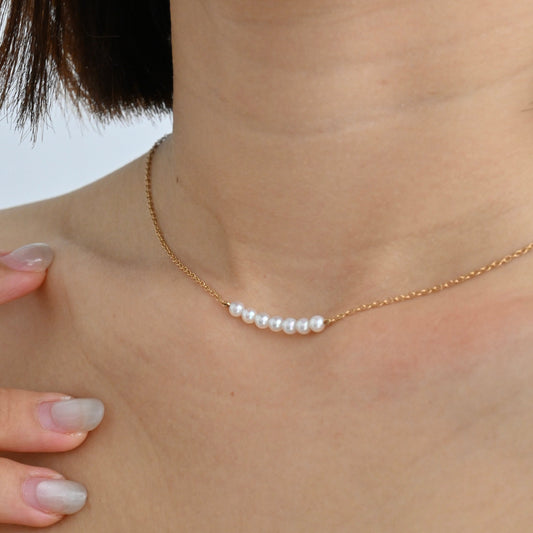 Mikimoto Pearl Chocker in 14k YG
