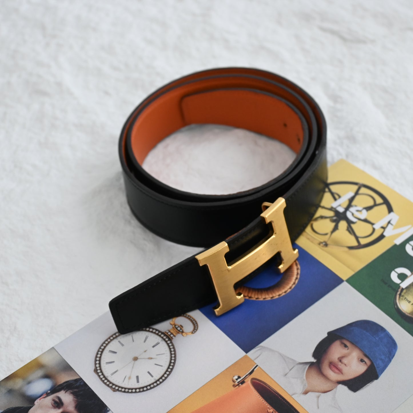 Hermes Constance Reversible Belt H Buckle 32mm