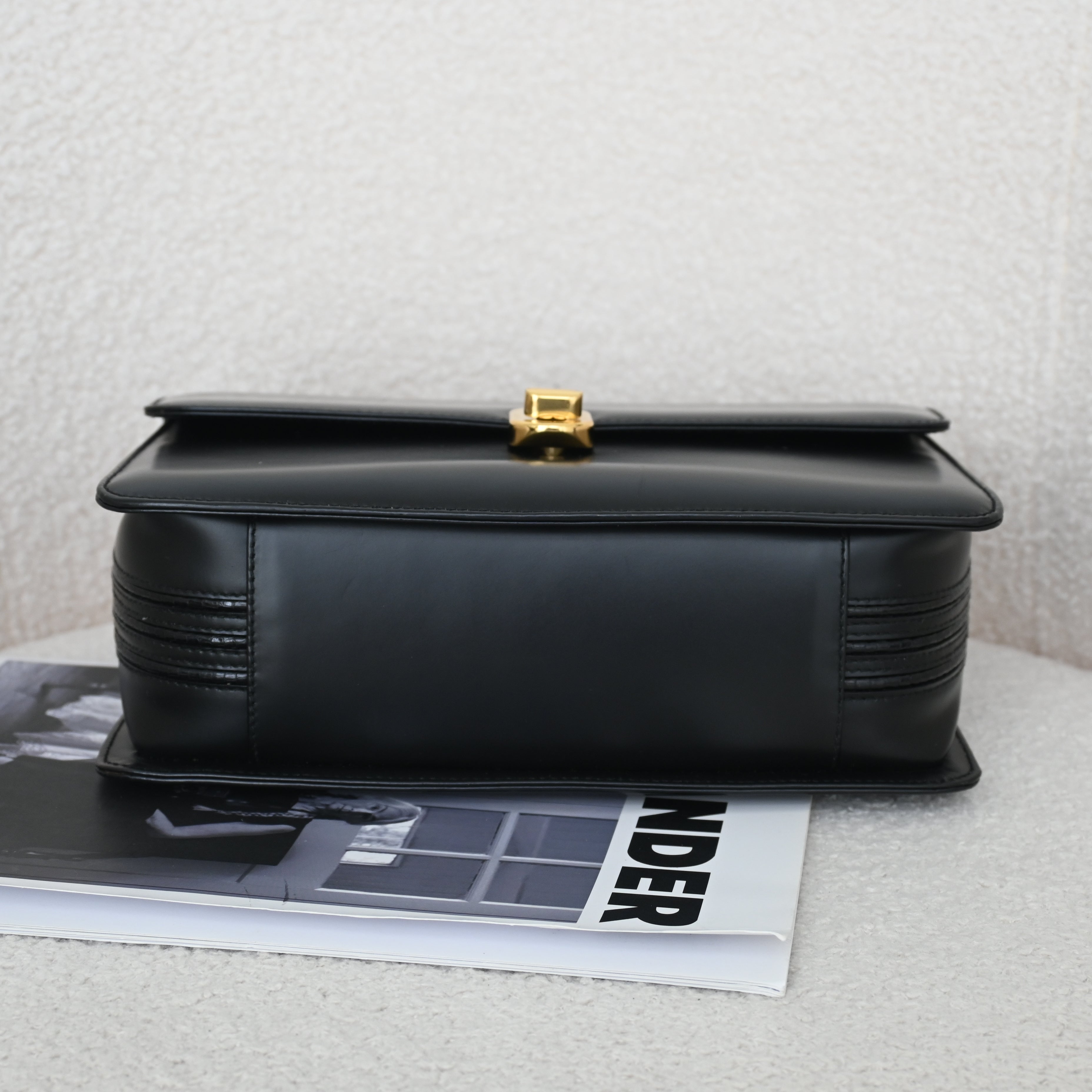 Old Gucci Turnlock Top Handle Handbag