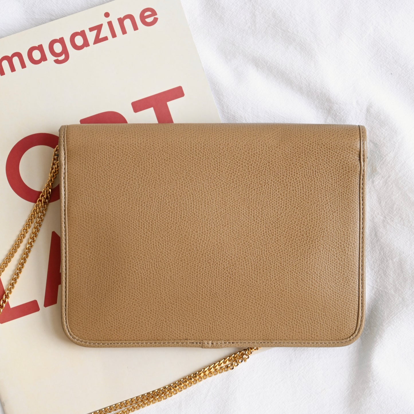 Dior CD Logo Chain Shoulder Bag