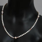 Tasaki Akoya Pearl Chocker Necklace  18k YG