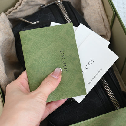 Gucci GG Surpreme Belt Bag Black