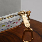 Louis Vuitton x Takashi Murakami Multicolour Pochette Cles - Leluxe Vintage Sdn. Bhd.