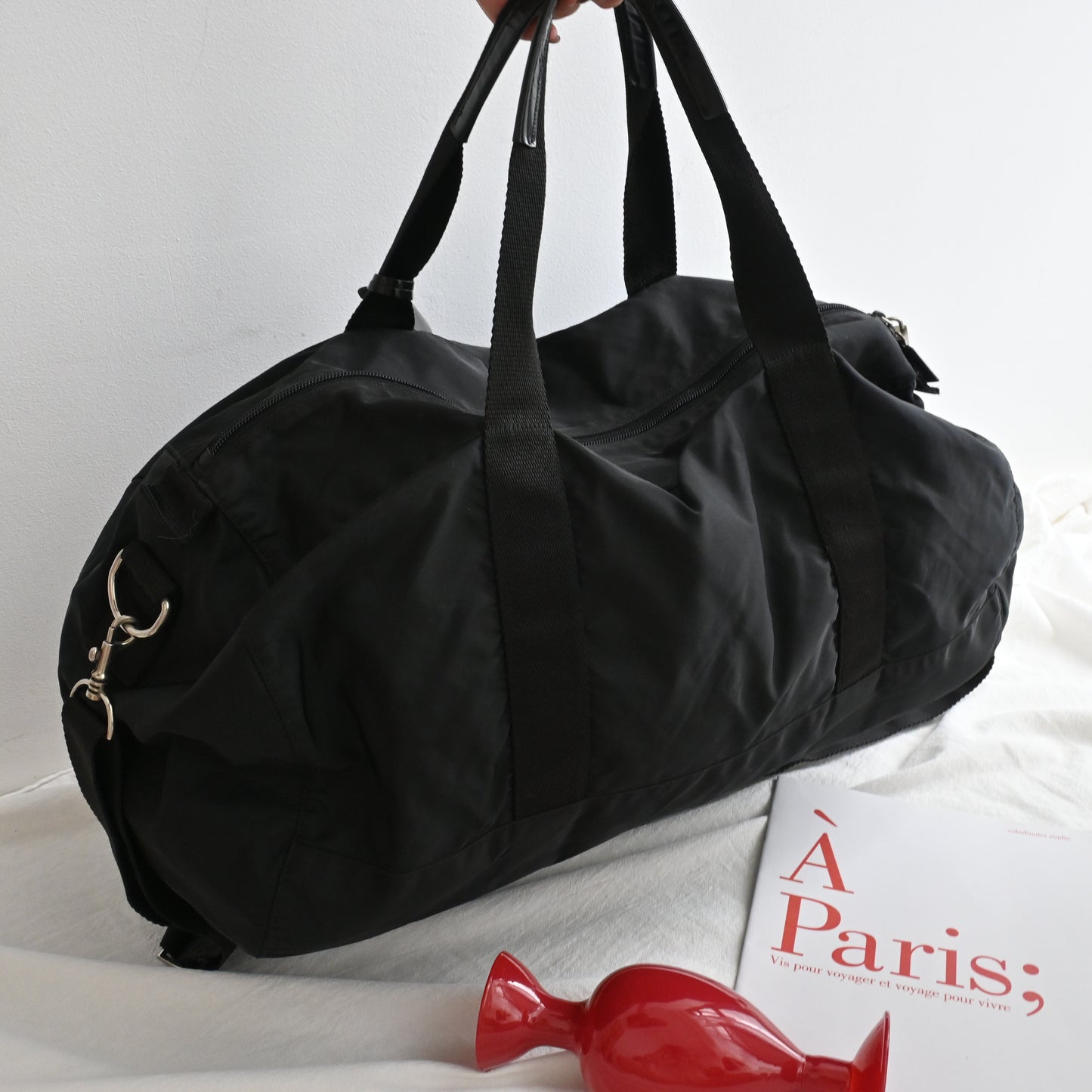 Prada Nylon Duffle Bag 50 vintage