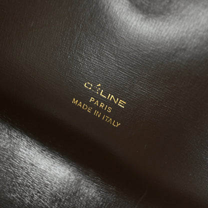 Celine Horse Carriage Brown Macadam Cloth Shoulder Bag