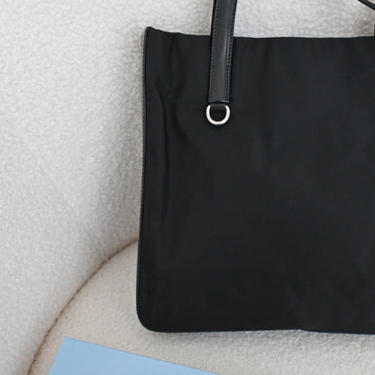 Prada Nylon Tote Black